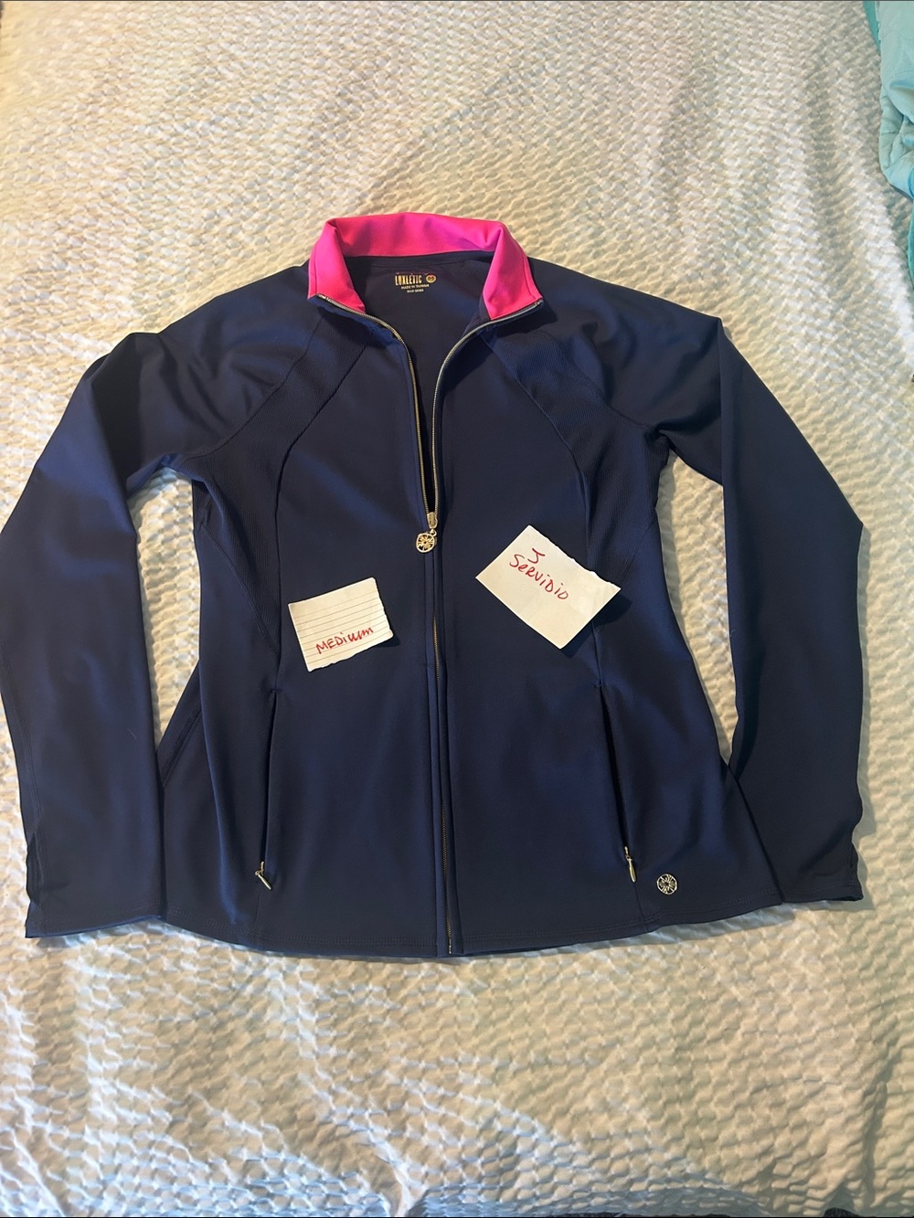 Lilly Pulitzer Luxletic full zip - NWOT